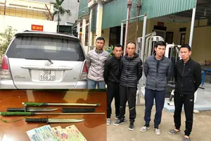 Nhóm 5 người chuyên cưỡng đoạt của chủ thầu xây dựng 