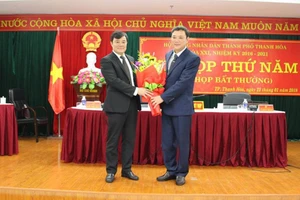 Ông Lê Anh Xuân làm chủ tịch TP Thanh Hóa 