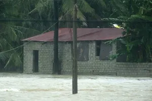 Thanh Hóa: Mưa lớn sau bão, nhiều nhà dân bị ngập