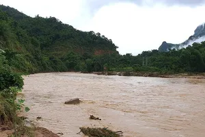 Tìm thấy một thi thể mất tích sau lũ ở Sa Ná