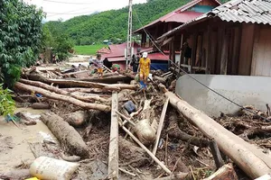 Sa Ná tan hoang sau lũ dữ kinh hoàng