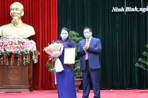 Ninh Bình có nữ bí thư Tỉnh ủy mới
