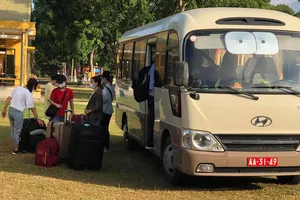 Gần 4.000 người về Thanh Hóa từ Đà Nẵng, Quảng Nam