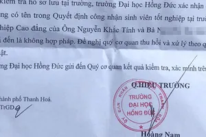 1 Phó Giám đốc điều hành Quỹ tín dụng sử dụng bằng giả