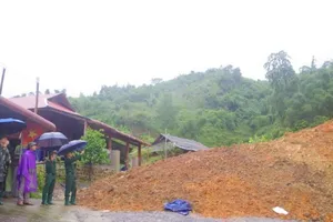 Thanh Hóa: Chiến sĩ phải di dời khẩn cấp ở vì sạt lở