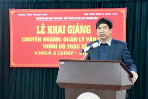Thanh Hóa có tân Giám đốc Sở Giáo dục và Đào tạo