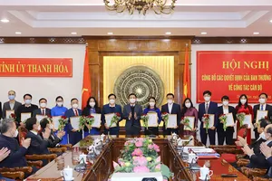 Thanh Hóa bổ nhiệm nhiều cán bộ cấp sở, cấp huyện