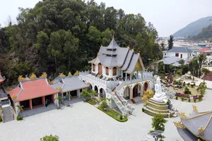 Cận cảnh ngôi chùa có kiến trúc độc đáo ở Thanh Hóa