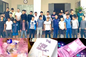 TP Thanh Hóa: 1 ngày công an xóa 36 điểm mua bán ma túy phức tạp