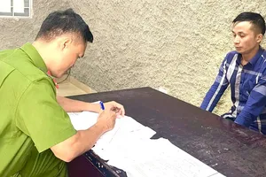 Từ Hà Nội vào Thanh Hóa trộm camera lùi, logo xe sang