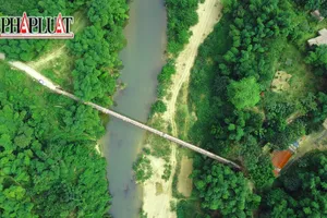 Thót tim cầu treo lắc lư ở một huyện miền núi Thanh Hóa