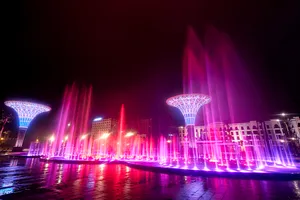 Show nhạc nước hoành tráng đầu tiên tổ chức ở thành phố biển Sầm Sơn