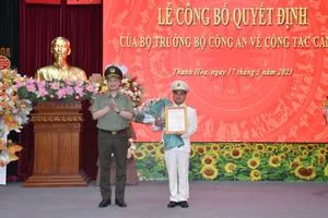 Thanh Hóa có tân Phó giám đốc công an tỉnh