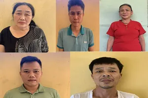 Bắt 5 người cho vay lãi nặng ở Thanh Hóa