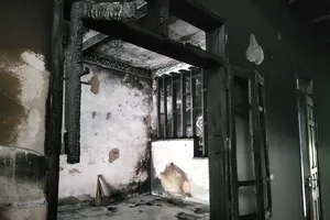 Hiện trường vụ cháy, khiến 3 mẹ con tử vong thương tâm ở Thanh Hóa