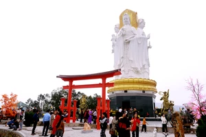 Độc đáo chùa Cao với tượng phật 4 mặt lớn nhất Thanh Hóa