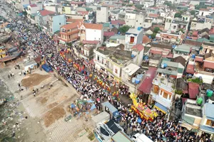 Cận cảnh lễ hội Cầu Ngư ở làng biển Diêm Phố, Thanh Hóa