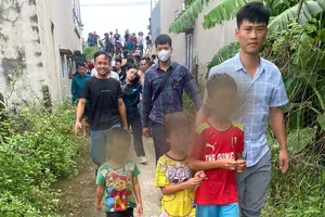 Tìm thấy 3 đứa trẻ sau 3 ngày mất tích ở Ninh Bình 