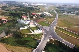 Cận cảnh tuyến đường hơn 1.400 tỉ đồng ở Thanh Hóa