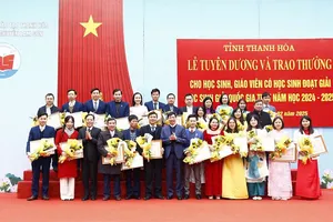 Thanh Hóa: 77 học sinh đoạt giải quốc gia THPT năm học 2024-2025