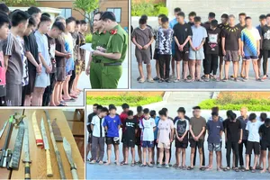 Tạm giữ hình sự 38 thanh thiếu niên ở Thanh Hóa tấn công người dân đi đường