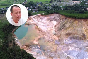 Cận cảnh hiện trạng mỏ đất của Tuấn 'Thần đèn'