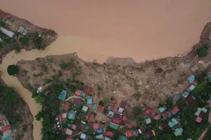 Cận cảnh tan hoang ở Mỹ Lý, Nghệ An sau lũ quét