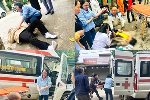 Nữ giám đốc bệnh viện dừng xe cứu người bị nạn giữa đường