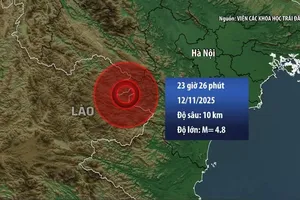 Thanh Hóa: Người dân hoảng hốt chạy ra khỏi nhà giữa đêm vì động đất 