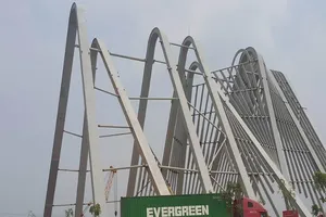 Cổng chào gần 200 tỉ thuộc cụm dự án 470 tỉ