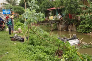 Hiện trường vụ tai nạn 