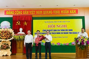Nhân sự mới của Ngân hàng Nhà nước chi nhánh Quảng Bình