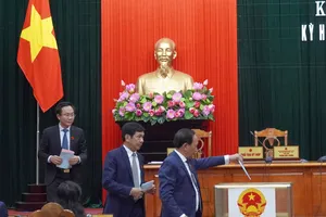 Quảng Bình: Lấy phiếu tín nhiệm 30 người giữ chức vụ do HĐND bầu