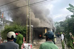 Cháy quán karaoke ở Quảng Bình.