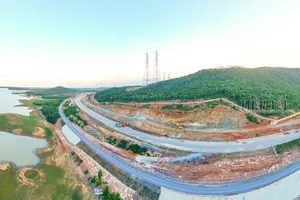 Hình hài cao tốc Bắc-Nam đi qua Quảng Bình