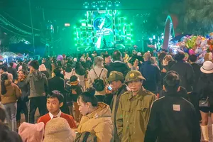 Không khí chào đón năm mới náo nhiệt tại Phong Nha - Kẻ Bàng