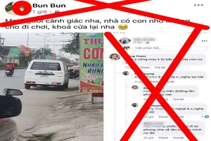 Dừng xe ăn sáng, bị chụp ảnh đăng trên mạng là bắt cóc trẻ em