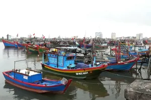 Quảng Bình kêu gọi hơn 6.000 tàu thuyền vào bờ tránh bão số 1 