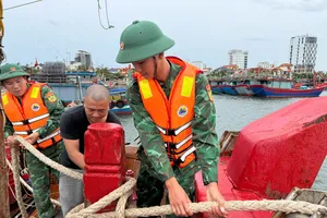 Quảng Trị kêu gọi tàu thuyền trên biển tìm nơi tránh trú bão số 3