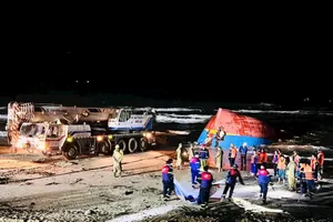 Phát hiện 2 thi thể trôi dạt vào bờ biển Quảng Trị, nghi là ngư dân mất tích 