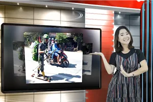 Vui Độc Lạ: Phượt xuyên Việt bằng... ván trượt