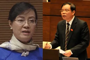 Bà Quyết Tâm tranh luận, chất vấn Bộ trưởng