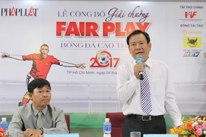 Lễ công bố giải thưởng FAIR PLAY 2017