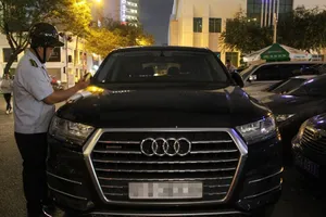 Bãi xe do đội trật tự đô thị quản lý bị dọn dẹp