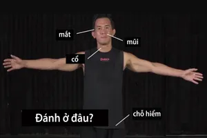 Đánh vào đâu để thoát hiểm khi bị uy hiếp