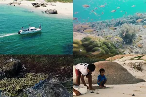 Lặng người trước vẻ đẹp hoang sơ của Hòn Cau