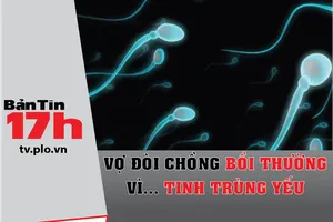 Bản Tin 17h: Vợ đòi chồng bồi thường vì tinh trùng yếu