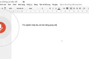 CNTTT: Trích xuất văn bản bằng giọng nói