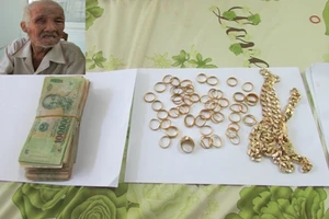 Ông lão ăn xin nhận lại tài sản bị cướp trị giá trên 200 triệu đồng