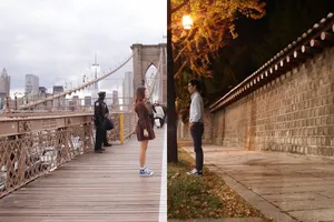 Độc đáo bộ ảnh “Half & Half' của cặp đôi yêu xa